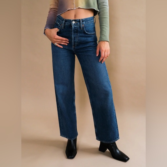 Agolde Denim - Agolde NWT REN High Rise Wide Leg Control SZ 34